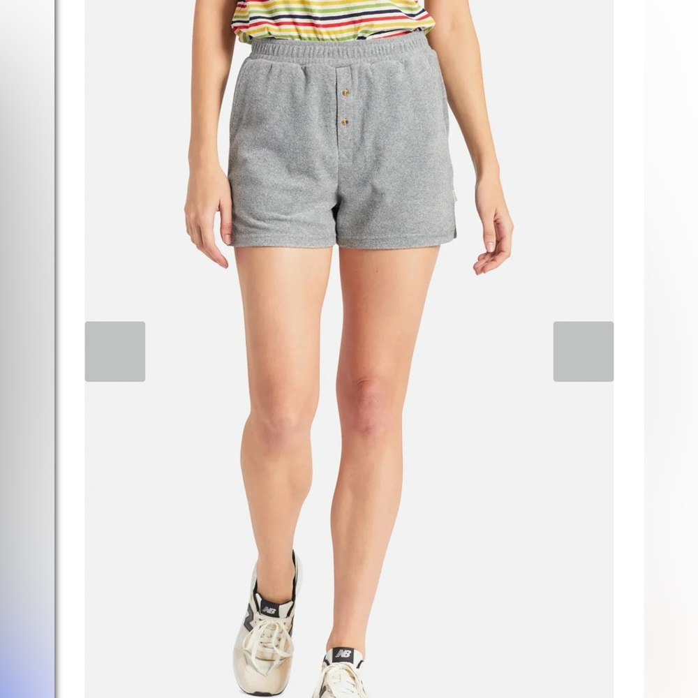 Brixton Terrycloth Grey Bella Short